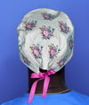 Floral Anatomical Hearts Custom Solid Color Unisex Scrub Cap