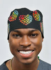 Rainbow Paw Hearts Theme Custom Solid Color Unisex Scrub Cap