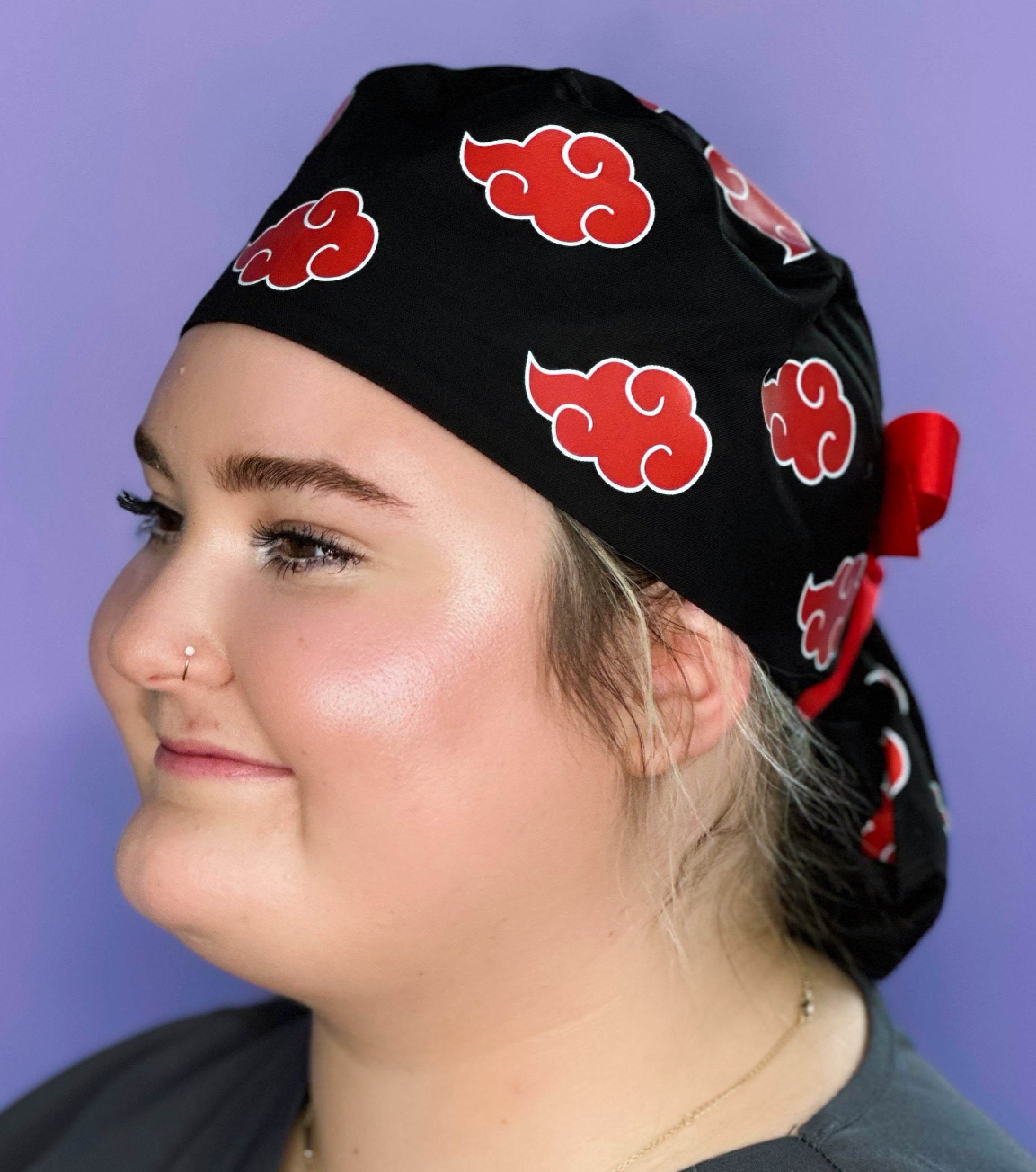 Anime Cloud Custom Solid Color Ponytail