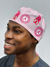 Breast Cancer Awareness Custom Solid Color Unisex Scrub Cap
