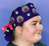 Dog Mom Custom Solid Color Ponytail