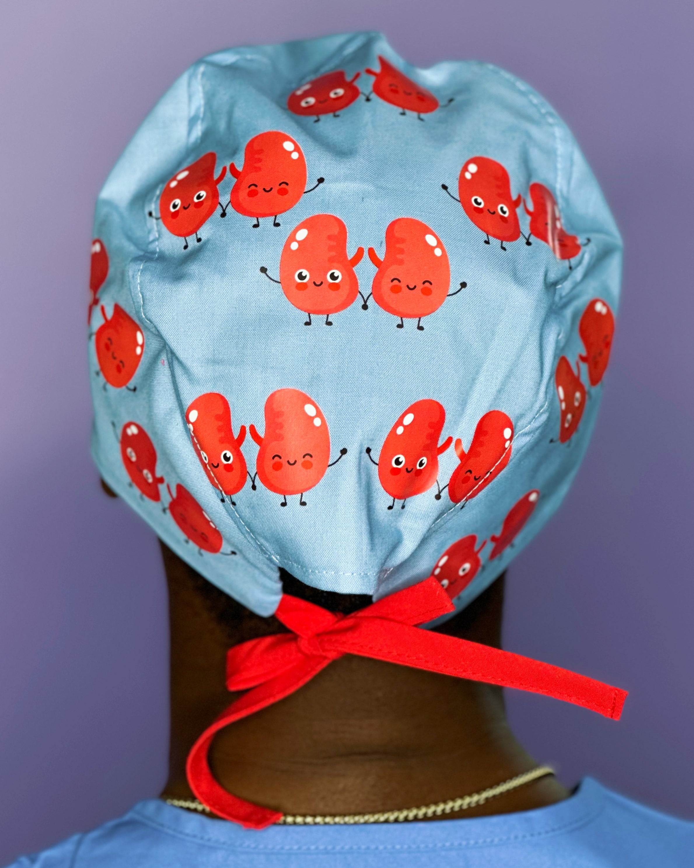 Friendly Kidneys Custom Solid Color Unisex Scrub Cap