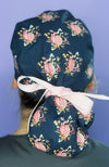 Floral Anatomical Heart Custom Solid Color Ponytail