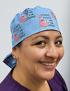 Patrick Funny Don't Touch Me I'm Sterile Custom Solid Color Ponytail