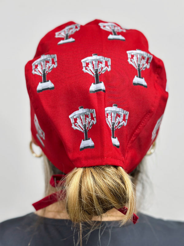 Robotic Surgery themed Custom Solid Color Unisex Scrub Cap