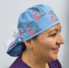 Patrick Funny Don't Touch Me I'm Sterile Custom Solid Color Ponytail