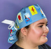 Mexican Loteria Custom Solid Color Ponytail