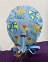 Earth Day Protect this Planet Custom Solid Color Unisex Scrub Cap