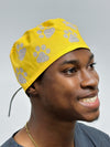 Daisy Paws Theme Custom Solid Color Unisex Scrub Cap