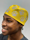 Daisy Paws Theme Custom Solid Color Unisex Scrub Cap
