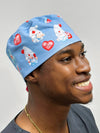 Cute Nurse Gnomes Theme Custom Solid Color Unisex Scrub Cap