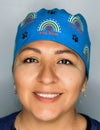 Dog Mom Custom Solid Color Unisex Scrub Cap