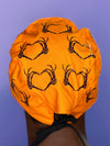 Skull Hearts Custom Solid Color Unisex Scrub Cap