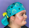 Cat Mom Custom Solid Color Ponytail