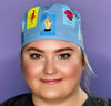 Mexican Loteria Custom Solid Color Ponytail