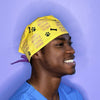 Less People More Dogs Custom Solid Color Unisex Scrub Cap
