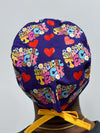 Groovy Surgical Tech themed Custom Solid Color Unisex Scrub Cap