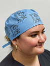 Robotic Surgery themed Custom Solid Color Unisex Scrub Cap