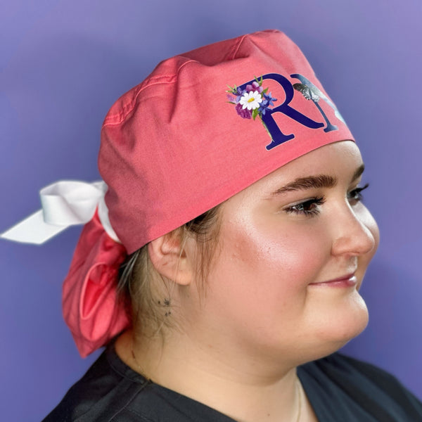 RN Themed Solid Color Ponytail