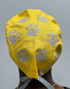 Daisy Paws Theme Custom Solid Color Unisex Scrub Cap