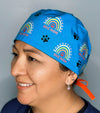 Dog Mom Custom Solid Color Unisex Scrub Cap