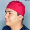 Solid Color "Rich Red" Unisex Scrub Cap