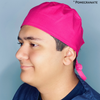 Solid Color "Pomegranate" Unisex Scrub Cap