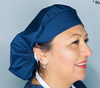 Solid Color "Navy Blue" Bouffant