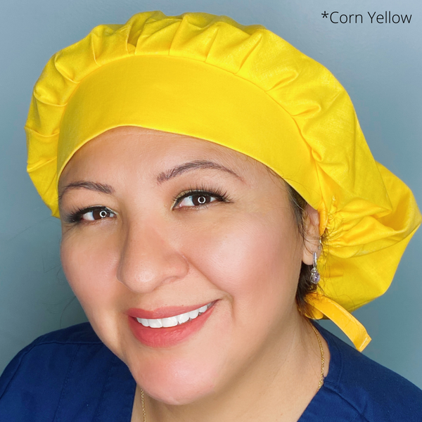 Solid Color "Corn Yellow" Bouffant