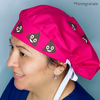 Poop Emoji Custom Solid Color Bouffant