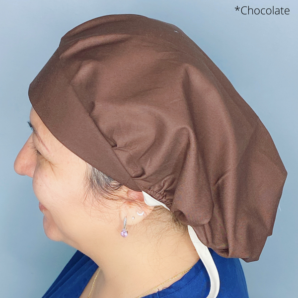 Solid Color "Chocolate" Bouffant