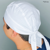 Solid Color "White" Skully Durag