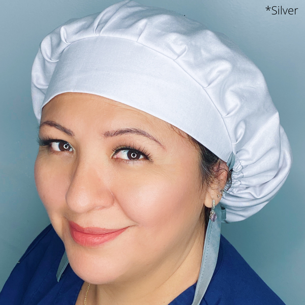 Solid Color "Silver" Bouffant