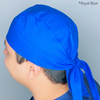 Solid Color "Royal Blue" Skully Durag