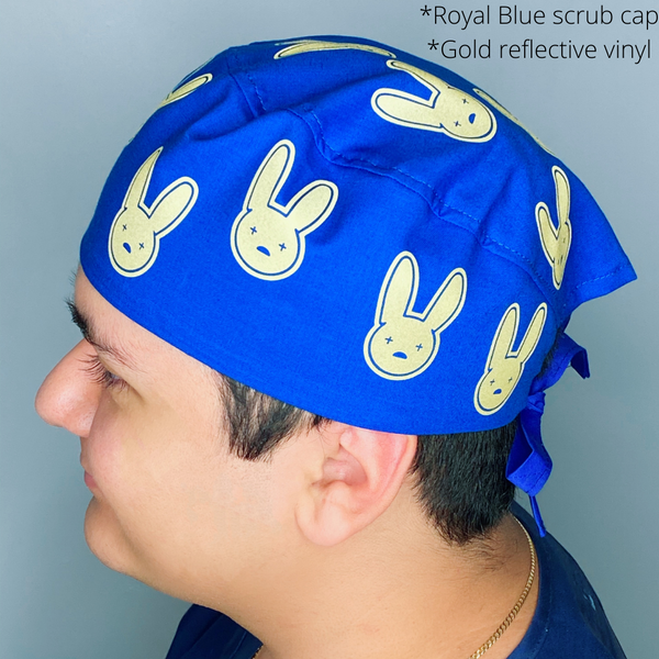 Popular Bunny Custom Solid Color Unisex Scrub Cap