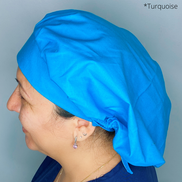 Solid Color "Turquoise" Bouffant