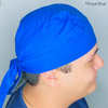 Solid Color "Royal Blue" Skully Durag