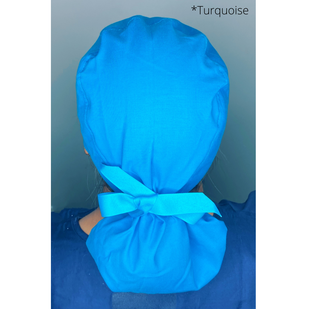 Solid Color "Turquoise" Ponytail