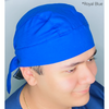 Solid Color "Royal Blue" Skully Durag