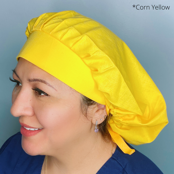 Solid Color "Corn Yellow" Bouffant