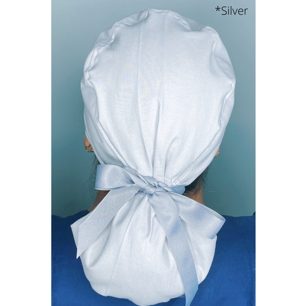 Home Sweet Gnome Christmas Themed Solid Color Ponytail