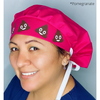 Poop Emoji Custom Solid Color Bouffant