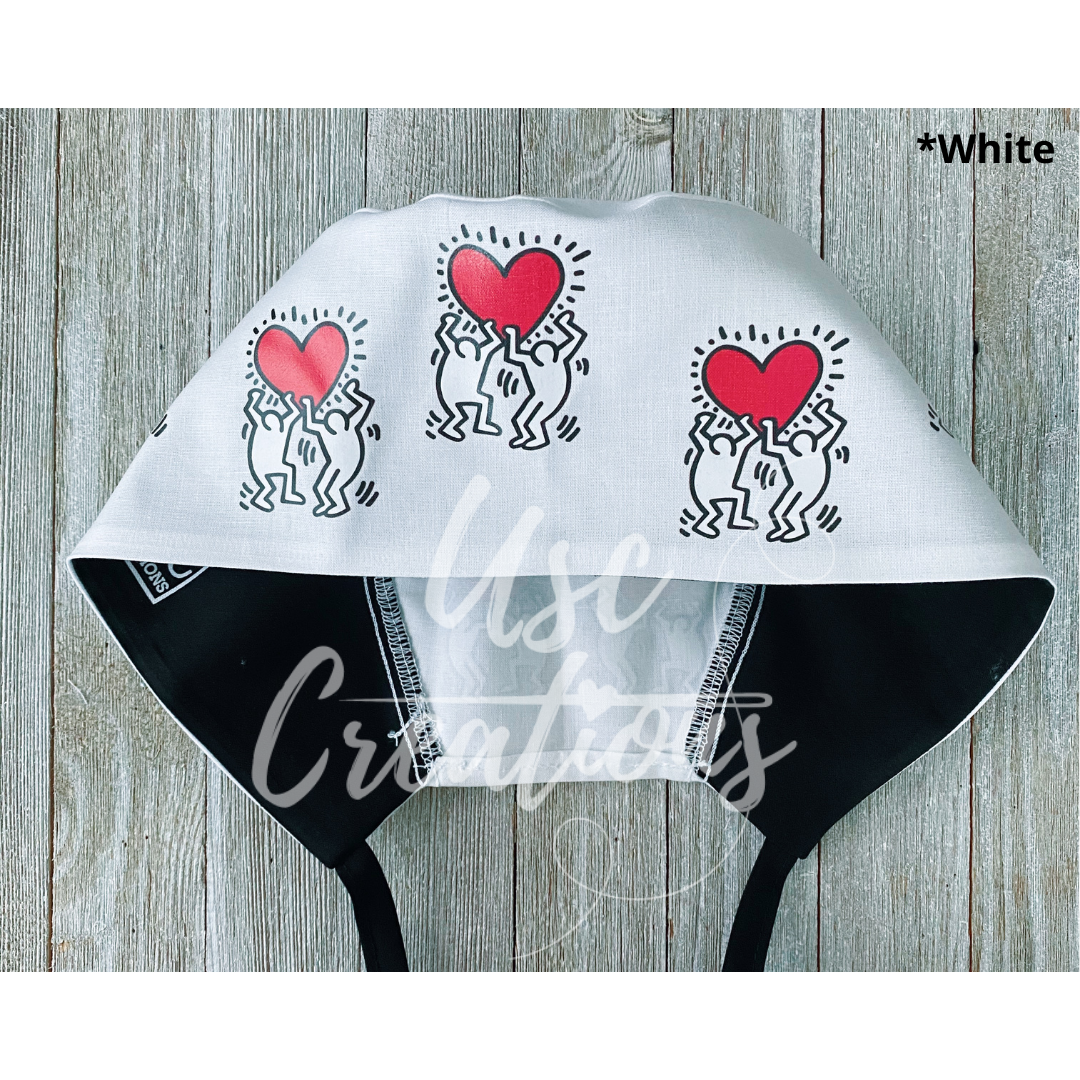 Your Picture Printed ALL OVER on Custom Solid Color Unisex Scrub Cap