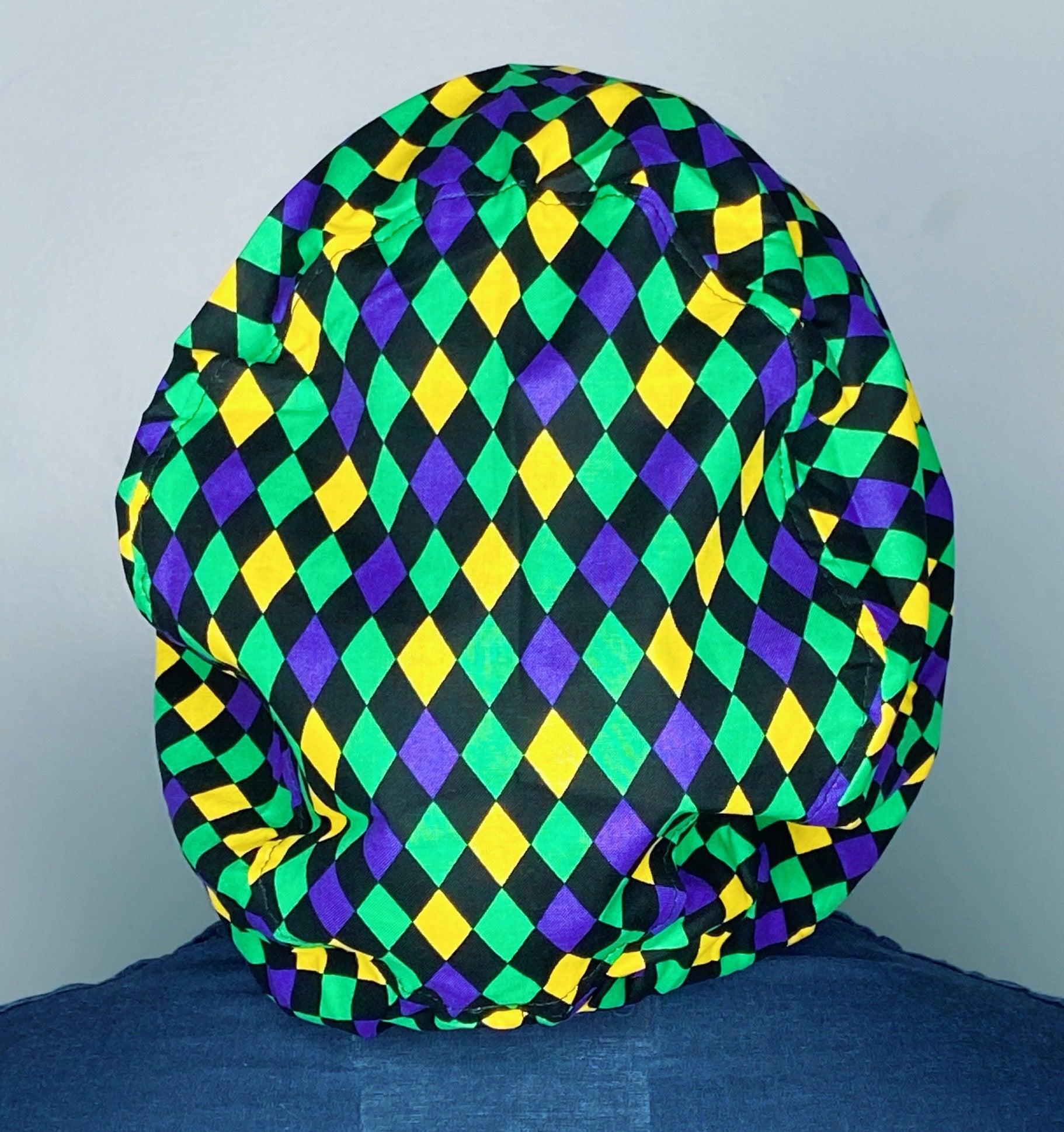 Harlequin Diamond Design Mardi Gras Euro