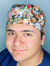 Farm Animals Smiling Funny Unisex Animal Scrub Cap