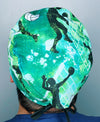 Volleyball on Green Unisex Sport Scrub Cap