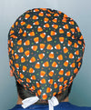 Candy Corn Halloween Unisex Holiday Scrub Cap