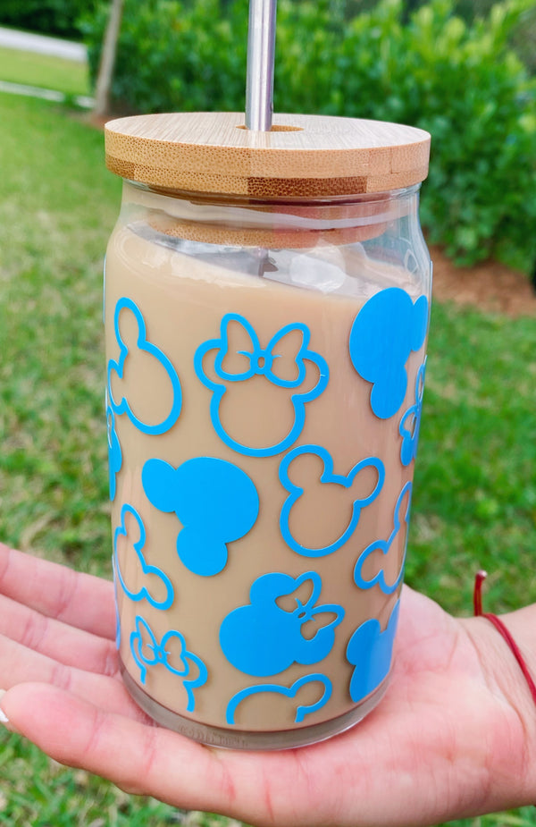 Cute Mouse Glass Beer Can