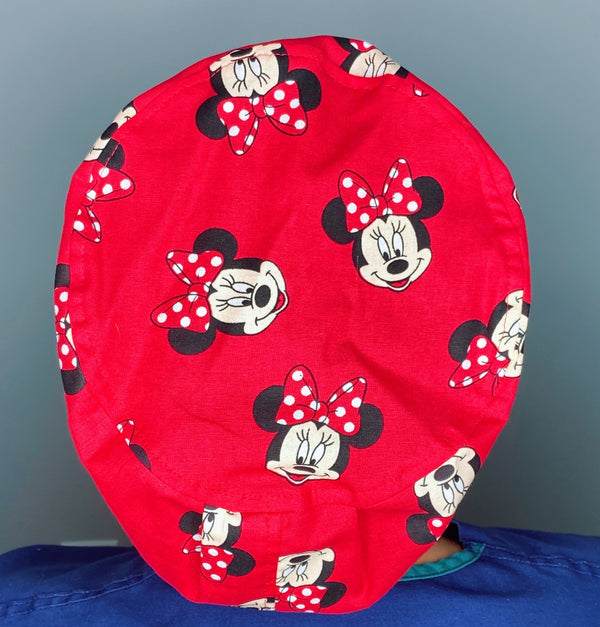 Girly Mouse with Polka Dot Bow Red Euro
