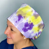 Purples & Yellow Colorful Tie Dyed Euro